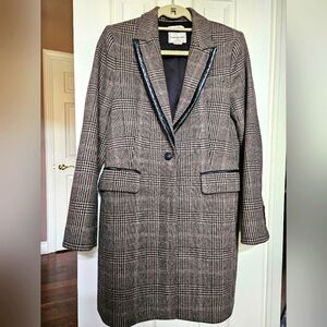 Club Monaco tweed coat sz S